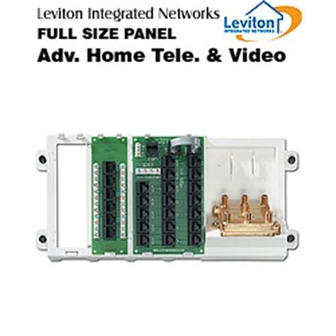 Leviton Advanced Home Phone and Video Panel